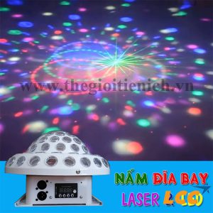 Đèn nấm đĩa bay laser+led 01