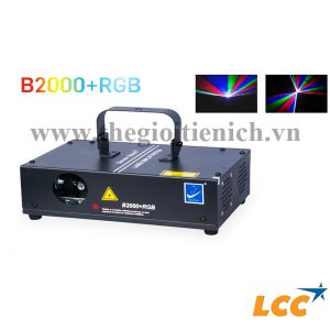 Đèn laser 1 cửa 7 mầu B2000 RGB