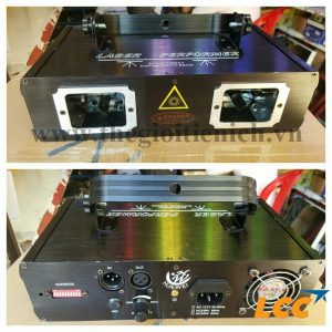 Đèn Laser 2 cửa 7 màu lcc