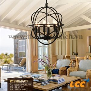 Đèn thả trang trí nghệ thuật LCC-095-4