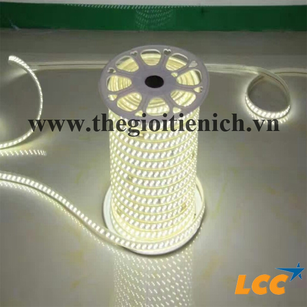 Đèn led dây 5730 siêu sáng 2 hàng bóng chéo 100M - LD5730