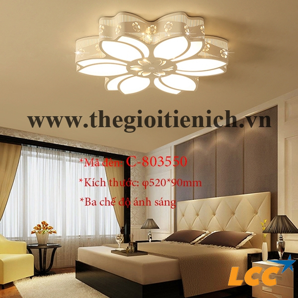 Bộ đèn ốp trần trang trí mã C-803550