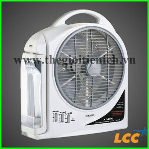 Quạt sạc-đèn sạc đa chức năng KT-9100