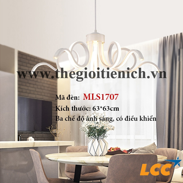 Bộ đèn ốp trần trang trí mã MLS1707
