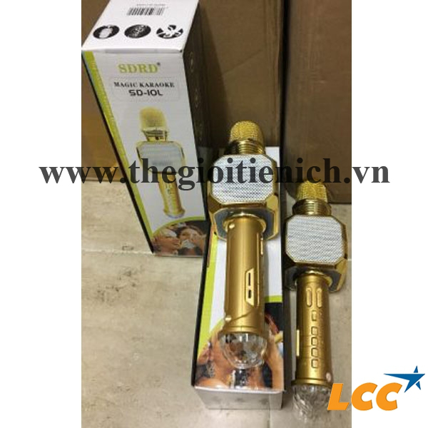 Mic Karaoke Bluetooth SD 10L