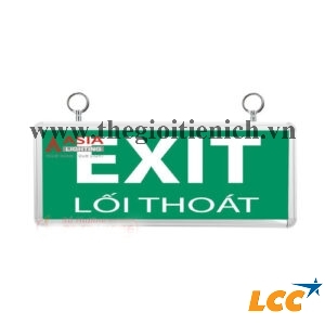 Đèn exit 2 mặt không chỉ hướng