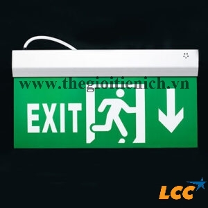 Đèn exit mica 2 mặt