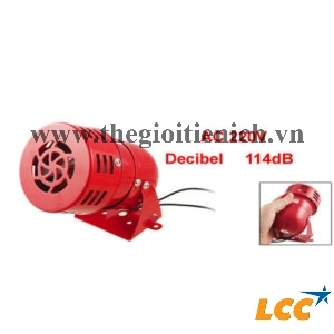 Còi hụ báo động ms 190 dùng 12v,24v,110v, 220v