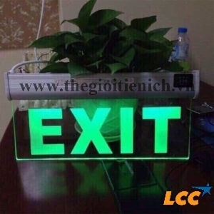 Đèn exit trong suốt 3wa