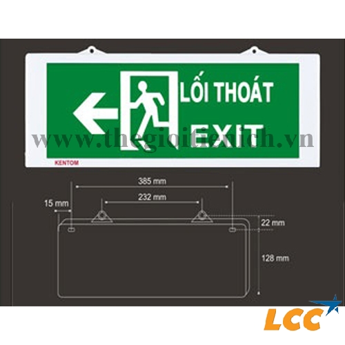 Đèn lối thoát kentom kt-610(kt-620)