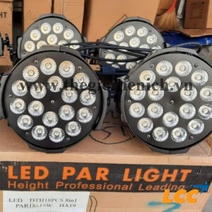 Đèn par led 18 bóng x 15w 8 in 1