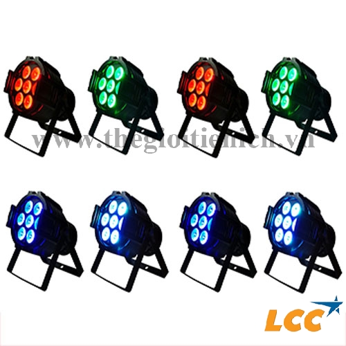 ĐÈN PAR LED 7X10W 4 IN 1 RGBW