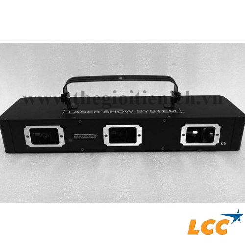 Đèn laser 3 cửa 3 màu lcc