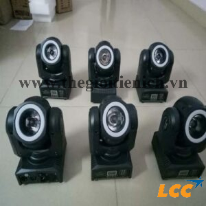 Đèn moving 60 viền led , quán bar, phòng trà, karaoke...