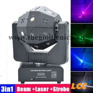 Đèn moving 16 mắt laser katy 3in1