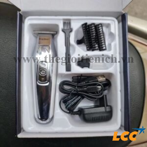 Tông đơ cắt tóc viền màn hình led kemei km-5027