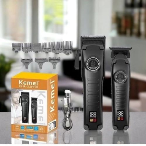 Bộ tông đơ đôi km-1827 cặp đôi hai cái, 1 cắt, 1 viền