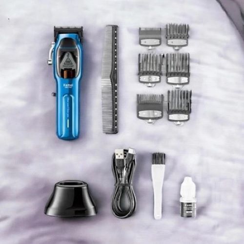 Tông đơ cắt tóc kemei km-1763 9000rpm sạc usb nhanh