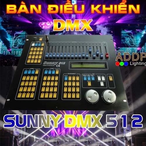 Bàn điều khiển dmx 512 sunny