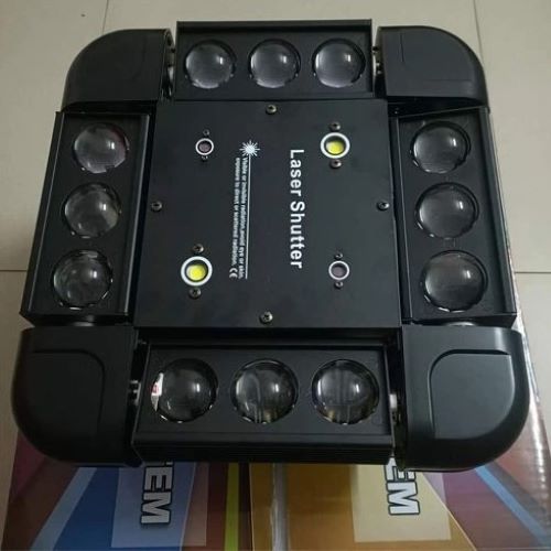 Đèn moving 12 mắt lcc 100