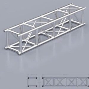 Giàn treo đèn, Khung truss nhôm 200x200mm bản mã (khúc 2m)