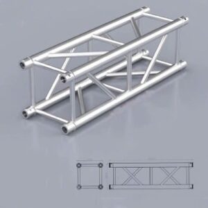 Giàn treo đèn, Khung truss nhôm 200x200mm bản mã (khúc 1m)
