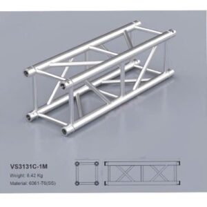 Giàn treo đèn, Khung truss connector 310x310mm (khúc 1.0m)