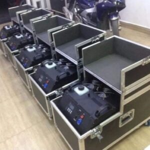 Máy phun sương nước giai đoạn 4000w, Máy phun khói lạnh 4000w chạy nước, 2 lòng, 2 quạt