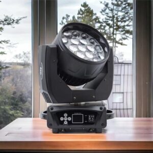 Đèn led di chuyển 19 chiếc có zoom