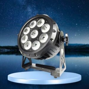 Đèn par led chống nước chạy pin ngoài trời 9 x 15w, Đèn par led 9x15w ngoài trời