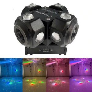 Đèn moving 4 đầu duy chuyển laser 16 tia, Đèn laser 4 đầu moving