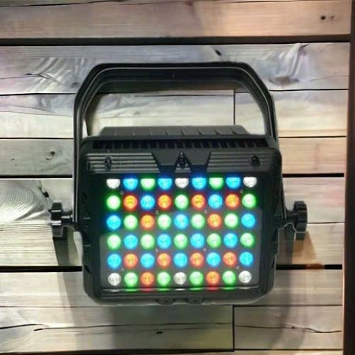 Đèn led par 54x3w rgbw chiếu sáng ngoài trời, Đèn par led 54 bóng x3w chống nước ngoài trời