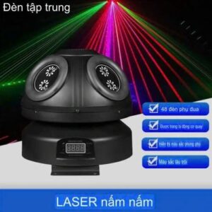 Đèn nấm hoa văn laser quán bar nhà hàng, Đèn nấm laser