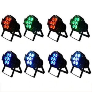 Đèn par led 7x12w 4in1 rgbw