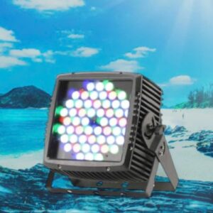 Đèn par led vuông 54 bóng x 3 w vuông ip65 chiếu cột, chiếu hắt sân khấu dự án