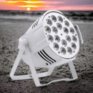 Đèn par led 18 bóng x 10w màu trắng 4 in 1 lccvn, Đèn par led 18 bóng x10w
