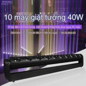 Đèn beam thanh di chuyển ánh sáng led 10x40w rgbw 4in1, Đèn mành 10x40w rgbw 4in1