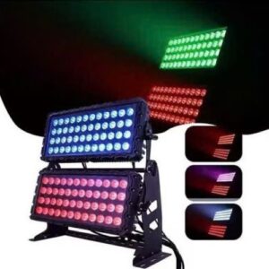 Đèn pha led hắt tường ngoài trời 96 bóng x 6w dùng cho dự án