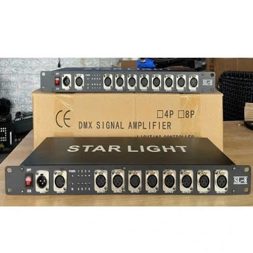 Bộ chia tín hiệu 2 cổng vào 8 cổng ra ánh sáng sân khấu