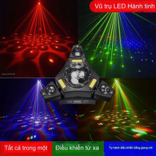 Đèn LED ba đầu vũ trụ hành tinh new