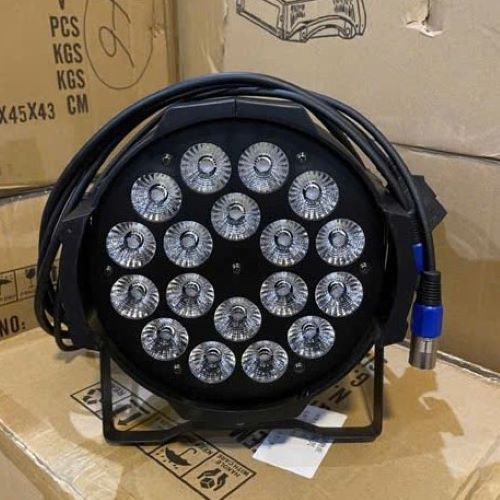Đèn par led 18 bóng x15w có điều khiển từ xa