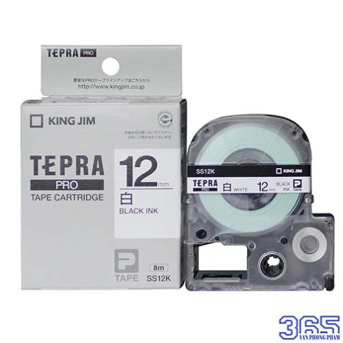 Băng mực – Băng nhãn in Tepra Pro 12mm