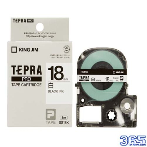 Băng mực – Băng nhãn in Tepra Pro 18mm