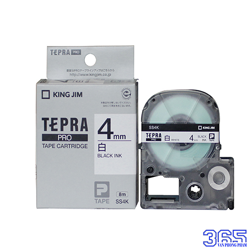 Băng mực – Băng nhãn in Tepra Pro 4mm