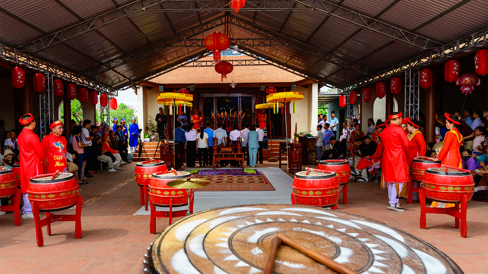 01. 12. Nấu cơm thi - Đình Gia Dụ -Phú Thọ 3 26A 3503 HDR