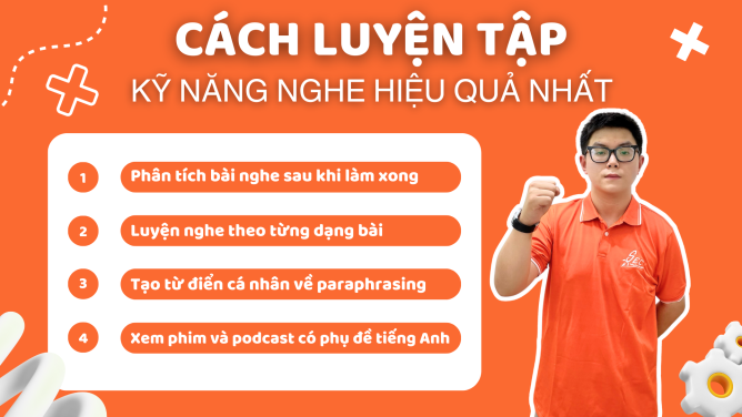 Luyện tập kỹ năng nghe hiệu quả nhất