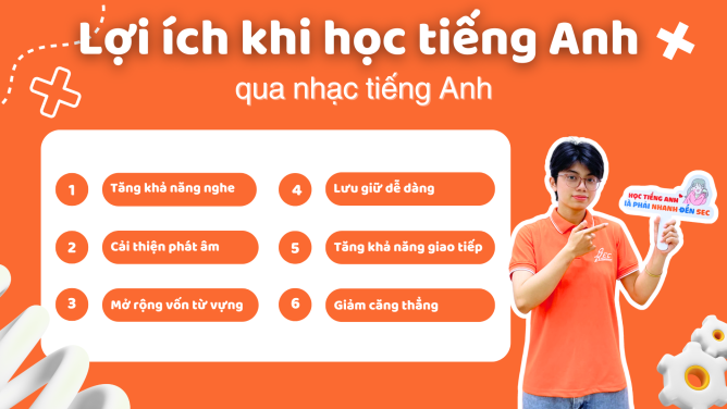 Học Tiếng Anh Qua Nhạc Tiếng Anh: Cách Học Hiệu Quả và Top 10 Bài Hát Phù Hợp 6 nhạc tiếng anh