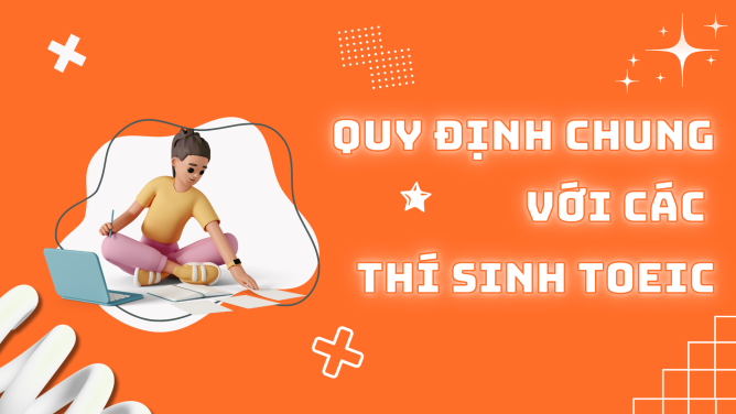 quy định thi toeic