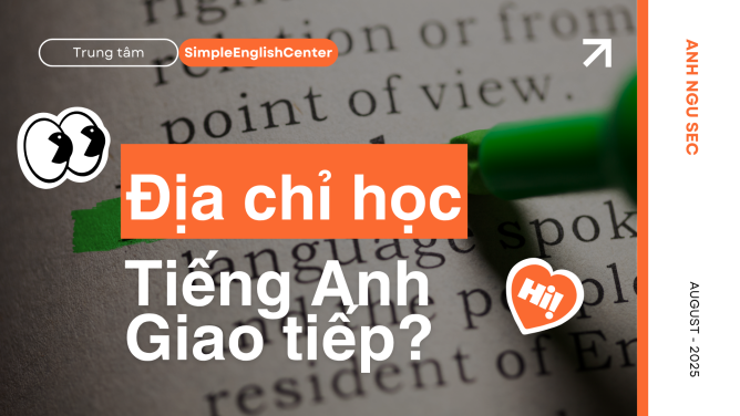 địa chỉ học tiếng anh giao tiếp