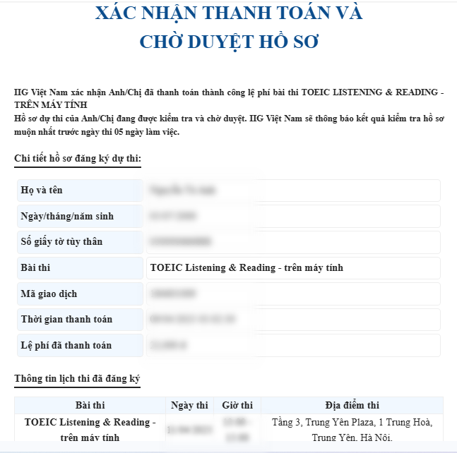 Hướng Dẫn Đăng Ký Thi Toeic 14 13 1
